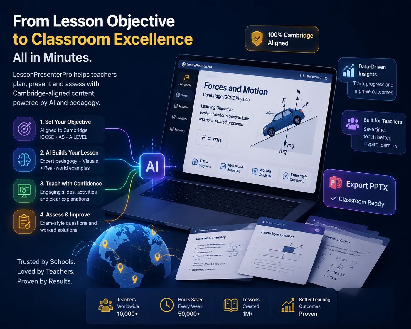 LessonPresenterPro platform preview